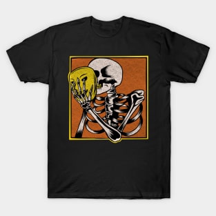 Skeleton with the mask T-Shirt